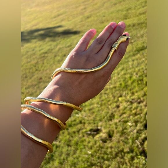 Serpenti Gold Snack Necklace-Bracelet-Multifunctional - Picture 8 of 17